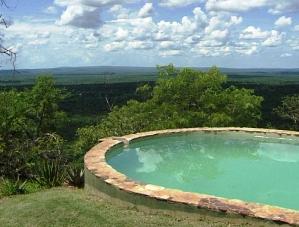 Chizarira lodge pool